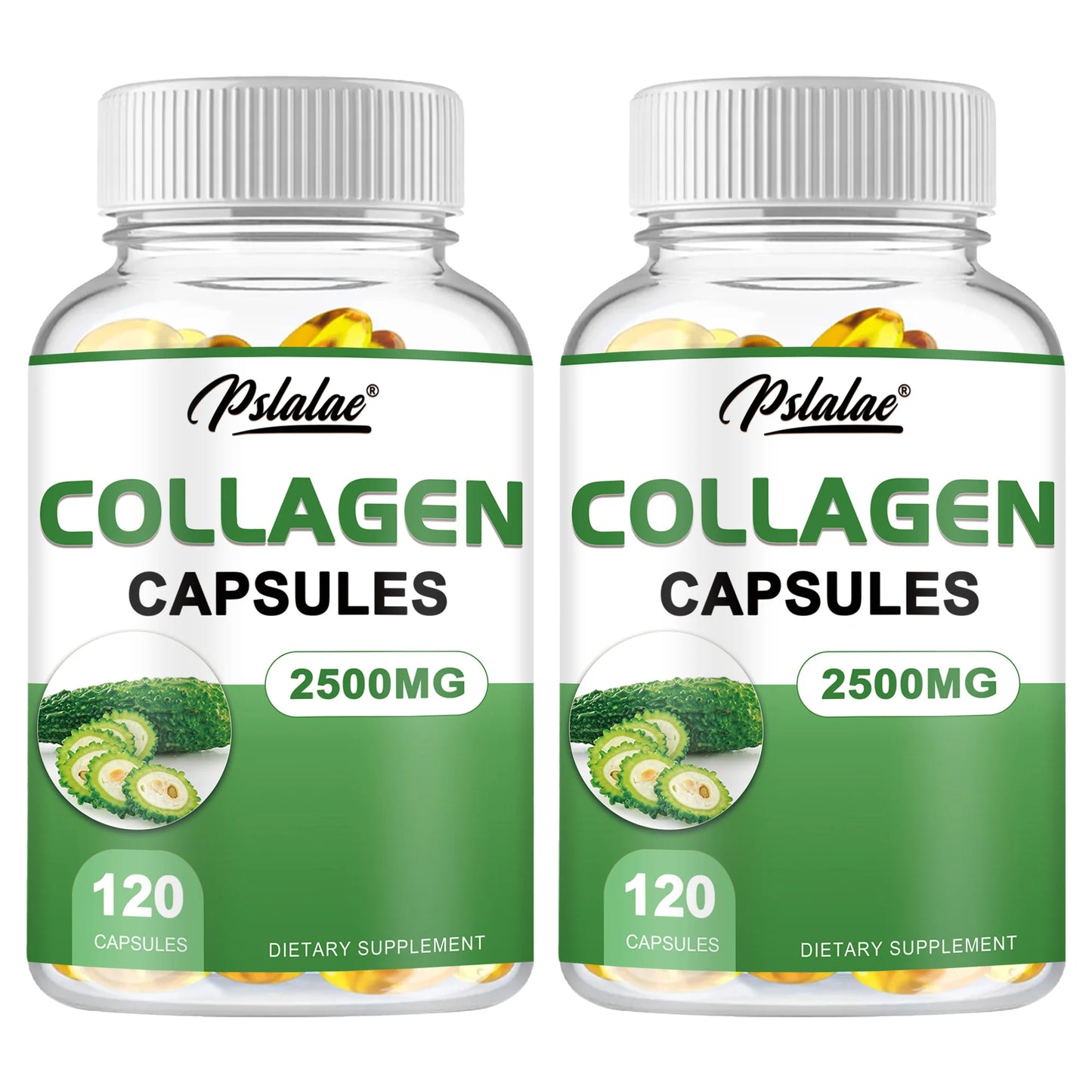 Collagen Capsules - Contains Bitter Melon Extract To Promote Weight Management and Reduce Body Anxiety - 120 Capsules