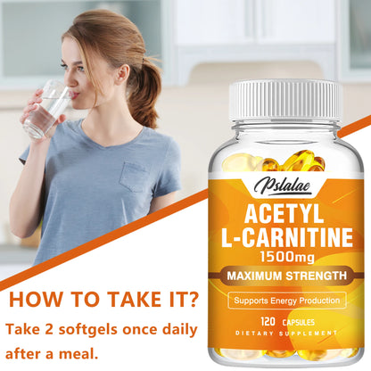 Acetyl L-Carnitine Capsules - Supports Memory Focus