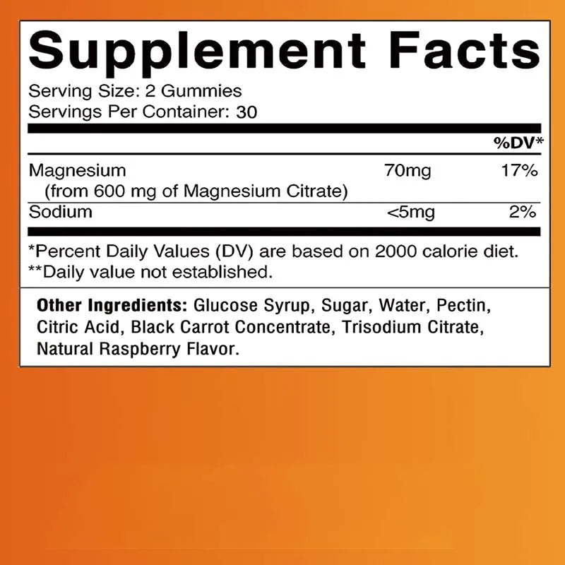 Magnesium Citrate - Muscle, Bone, Heart