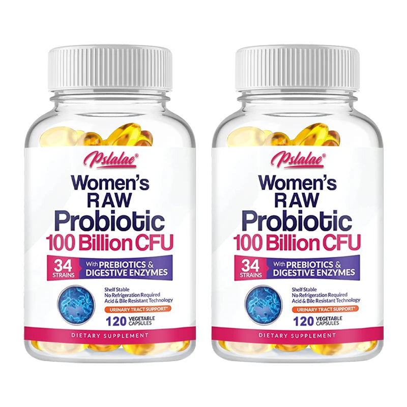 Raw Probiotics for Women - 100 Billion CFU