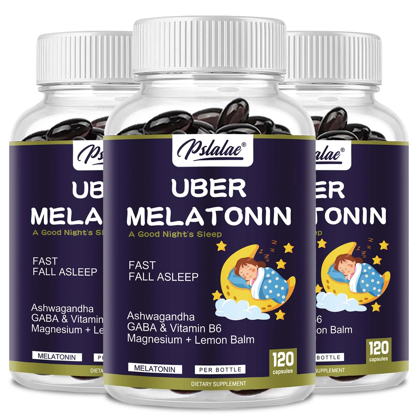 Melatonin - with L-Theanine, Tryptophan, Ashwagandha Supports