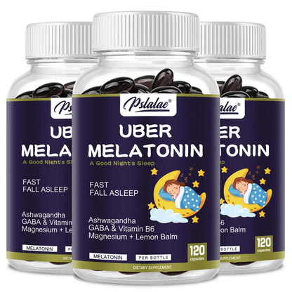 Melatonin - with L-Theanine, Tryptophan, Ashwagandha Supports