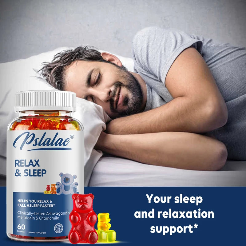 Relax and Sleep - with Melatonin, Ashwagandha