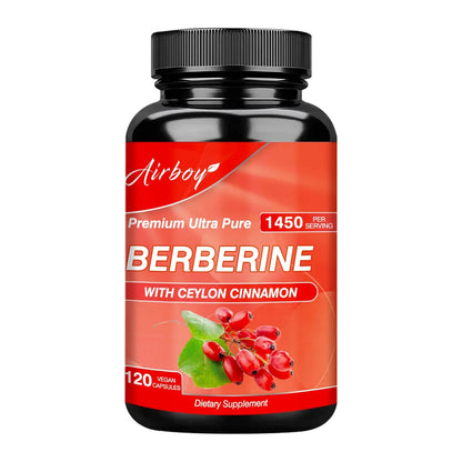 Berberine Capsules - Supports Digestive Comfort and Overall Health
