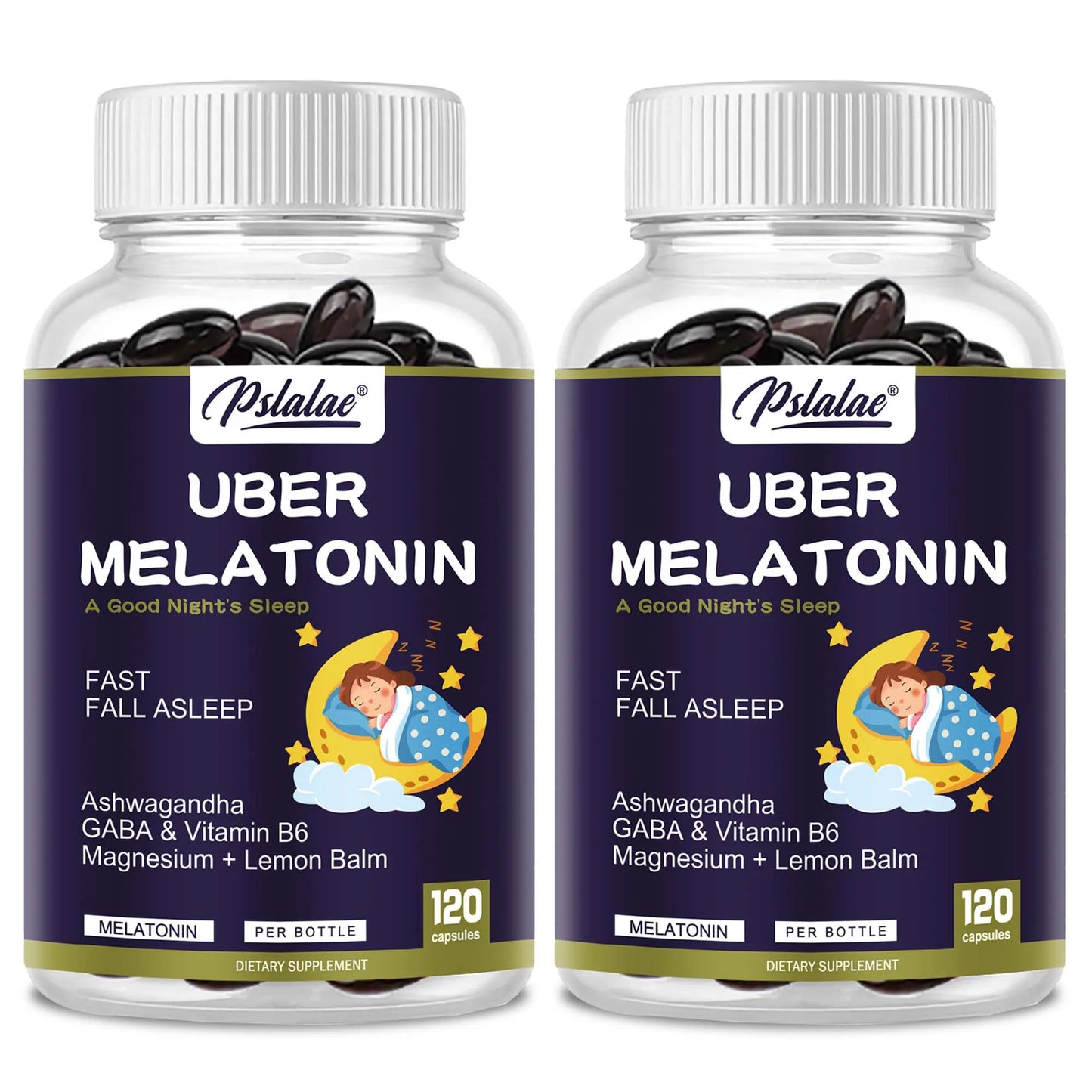 Melatonin - with L-Theanine, Tryptophan, Ashwagandha Supports