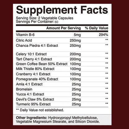 Uric Acid Cleanse Formula - with Celery Seed