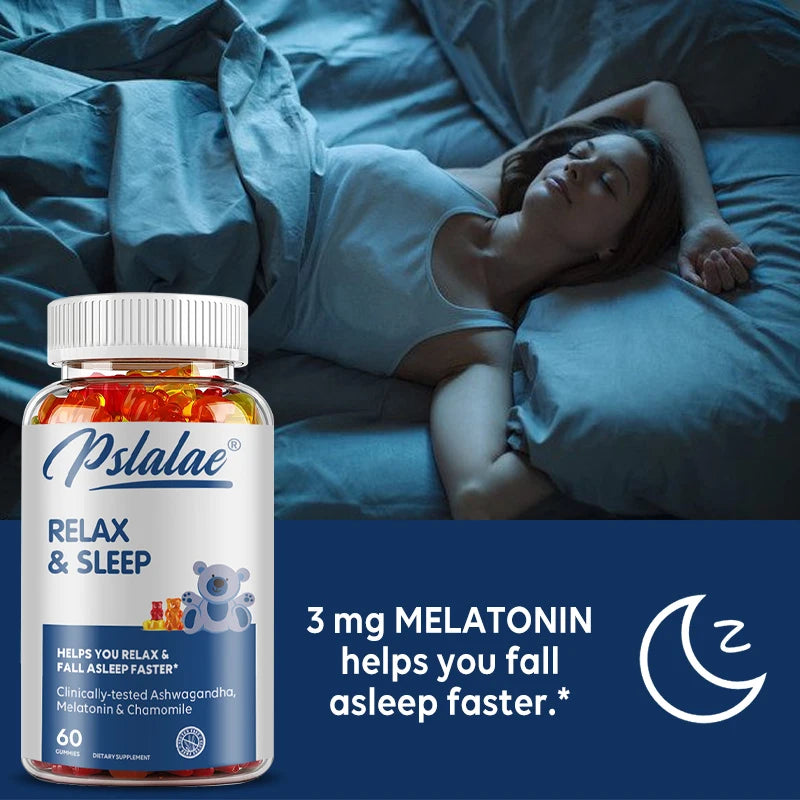 Relax and Sleep - with Melatonin, Ashwagandha