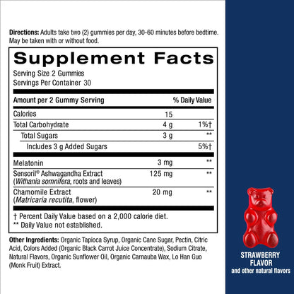 Relax and Sleep - with Melatonin, Ashwagandha