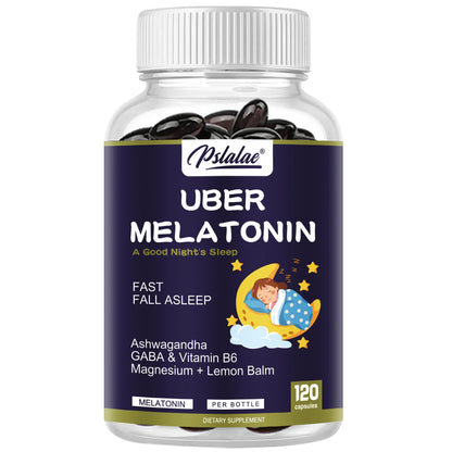 Melatonin - with L-Theanine, Tryptophan, Ashwagandha Supports