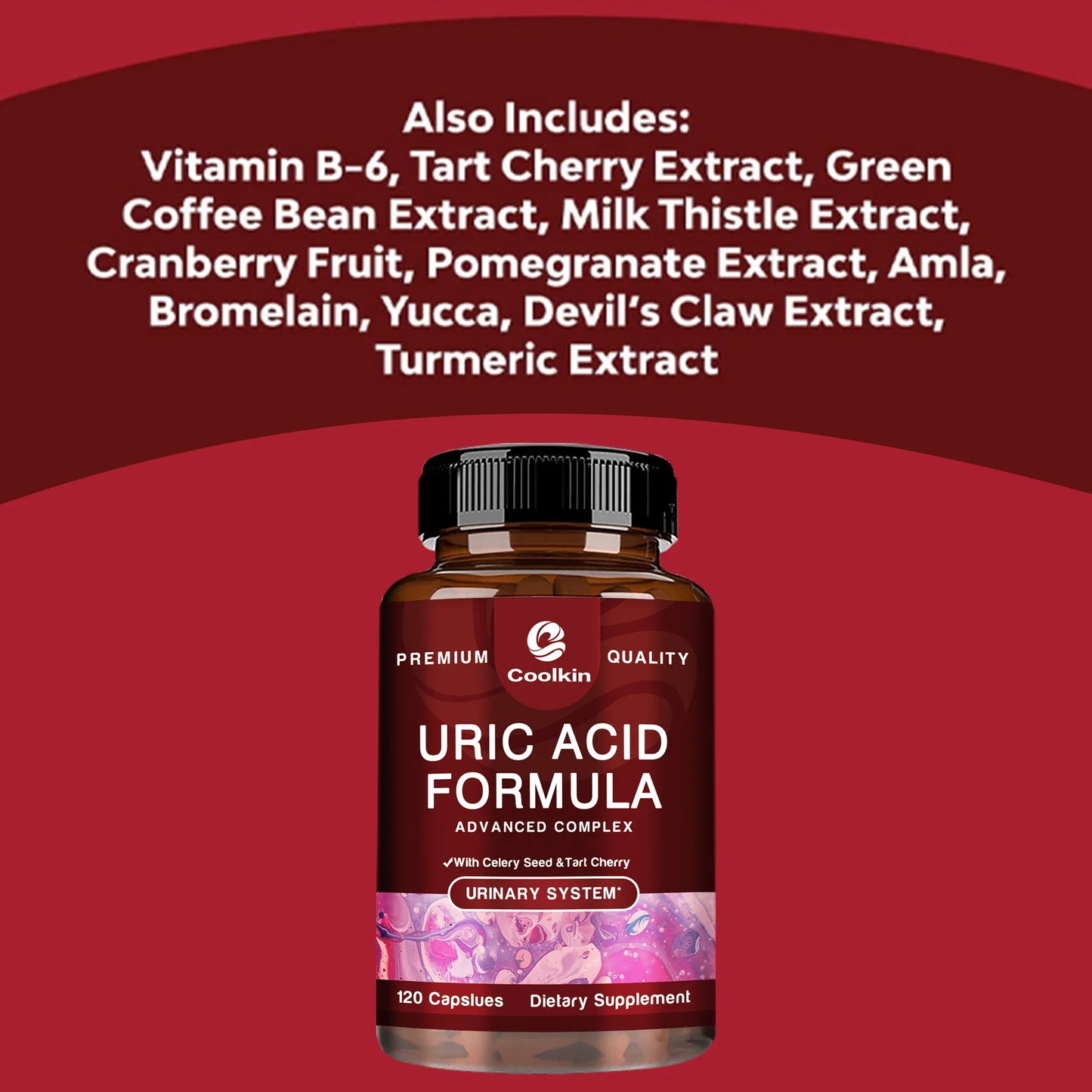 Uric Acid Cleanse Formula - with Celery Seed