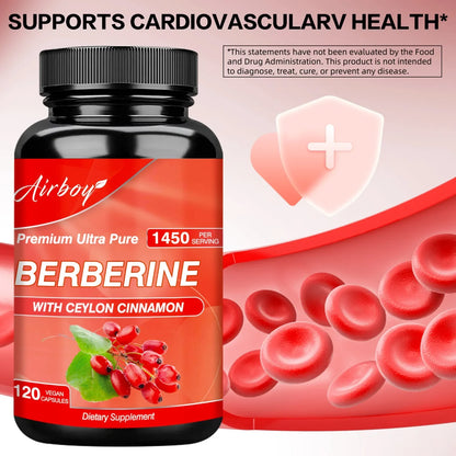Berberine Capsules - Supports Digestive Comfort and Overall Health
