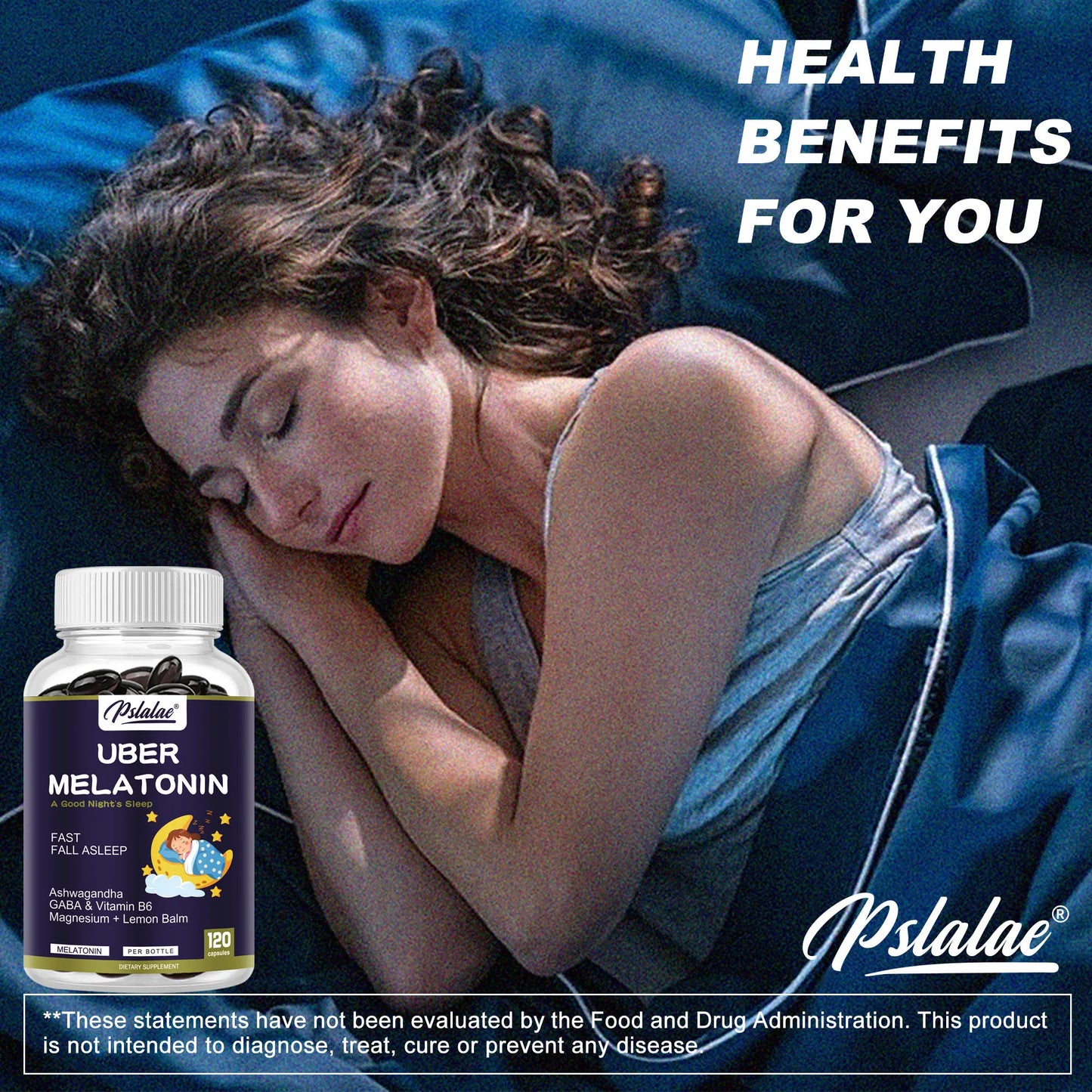 Melatonin - with L-Theanine, Tryptophan, Ashwagandha Supports