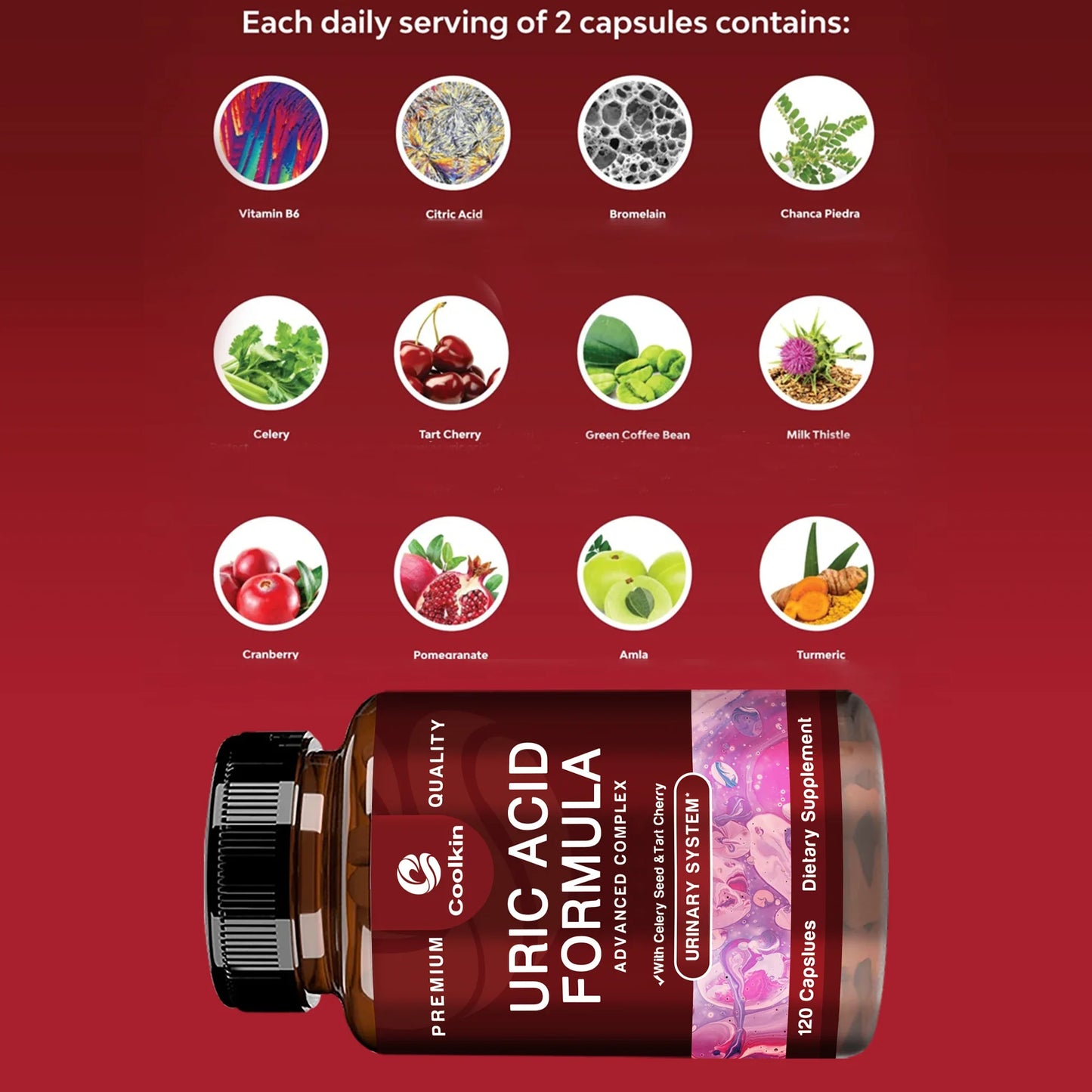 Uric Acid Cleanse Formula - with Celery Seed