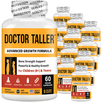 Doctor Taller, For Children (8+) & Teens, 60 Vegan Capsules