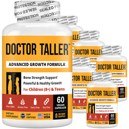Doctor Taller, For Children (8+) & Teens, 60 Vegan Capsules