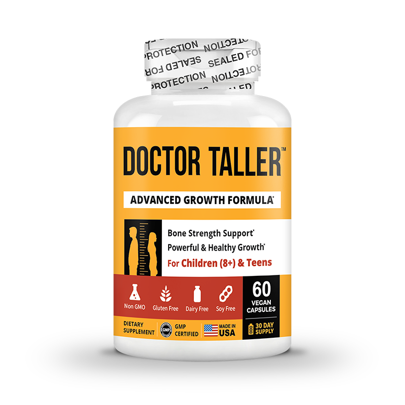Doctor Taller, For Children (8+) & Teens, 60 Vegan Capsules