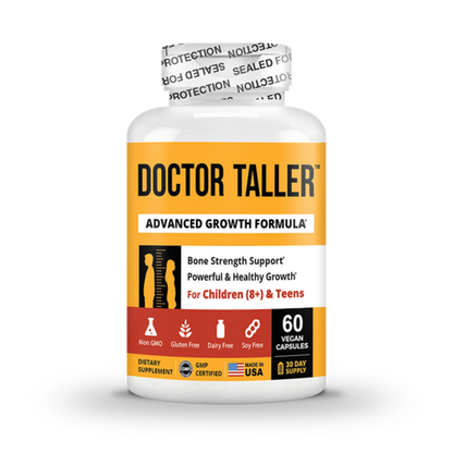 Doctor Taller, For Children (8+) & Teens, 60 Vegan Capsules