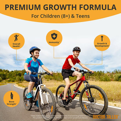 Doctor Taller, For Children (8+) & Teens, 60 Vegan Capsules