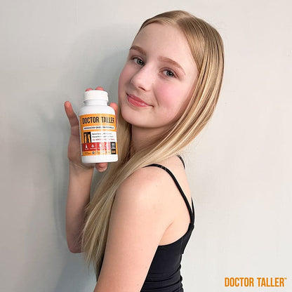 Doctor Taller, For Children (8+) & Teens, 60 Vegan Capsules